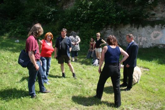 Beginn des Festzuges nach Rybáře (Fischern)